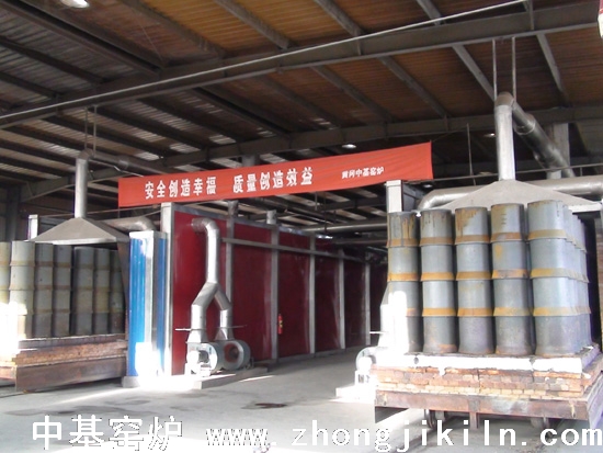 186m preheater department of sponge iron tunnel