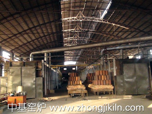 Red soil nickel ore sponge iron tunnel kiln`