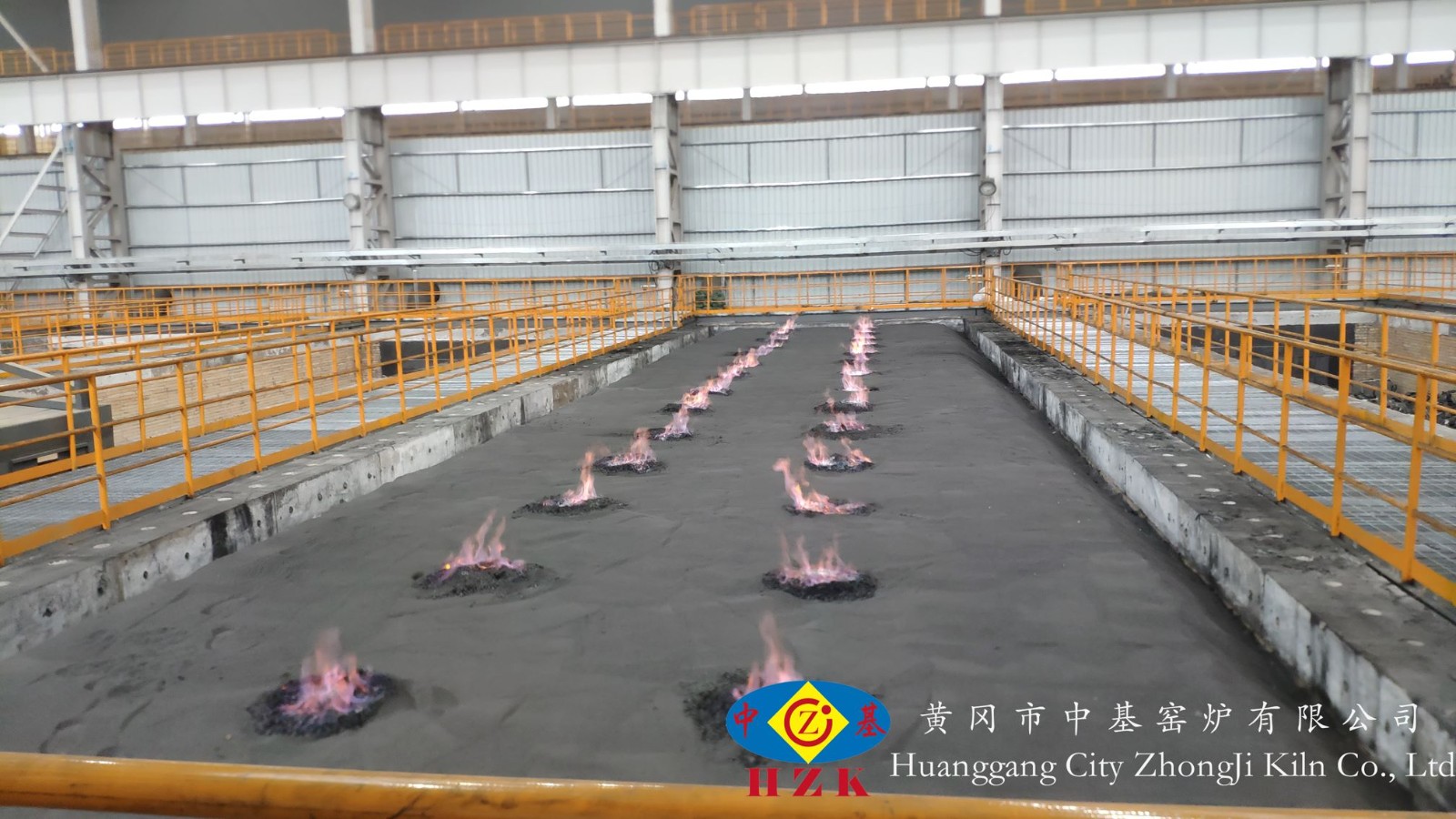 兰州宝航公司年产10万吨负极材料项目石墨化炉建筑与安装工程顺利完工